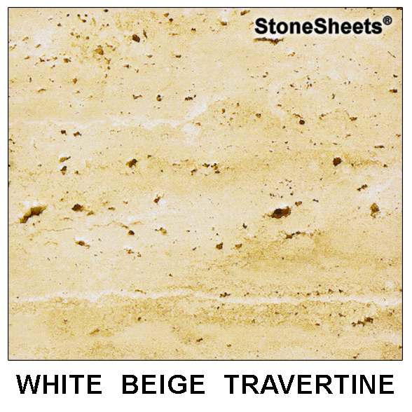 White Beige Travertine